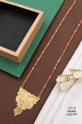 wuzong gold mangalsutra Brass Mangalsutra