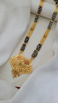 MADHURAM FASHION Brass Gold-plated Gold Jewellery Set(Pack of 1)