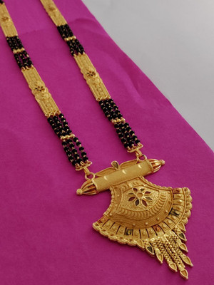 Ruby Tex Ms Oxd_20 Brass Mangalsutra