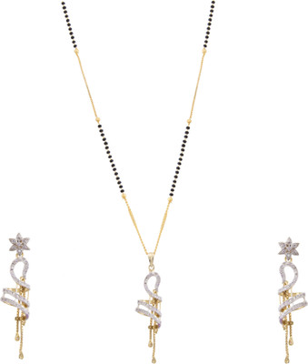 Sukkhi Alloy Gold-plated Gold Jewellery Set(Pack of 1)