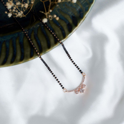 Opal Touch Classic Love Mangalsutra Brass Mangalsutra
