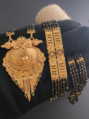Niva Fashion bhagavati Brass Mangalsutra