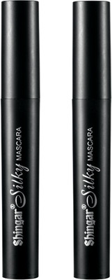 SHINGAR Silky Mascara For Volumizing & Lengthening Lashes Water Resistant & Non Sticky 8 ml(Black)