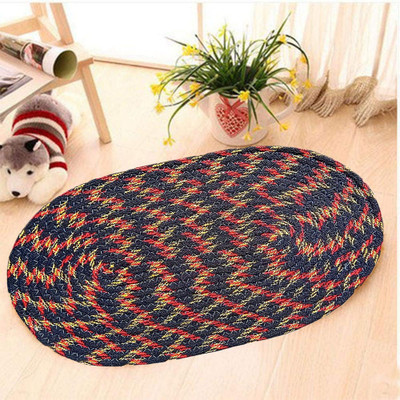 Cotton Door Mat(Pack of 1 Dori Mat, Grey, Assorted, Medium)
