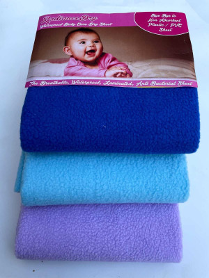 SBTs Cotton Baby Bed Protecting Mat(MULTI54, Pack of 3, Small)