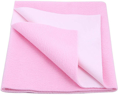 SBTs Cotton Baby Bed Protecting Mat(Baby Pink, Small)