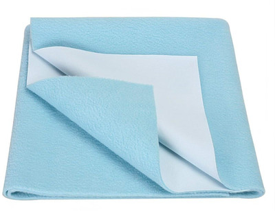 SBTs Cotton Baby Bed Protecting Mat(SkyBlue, Large)
