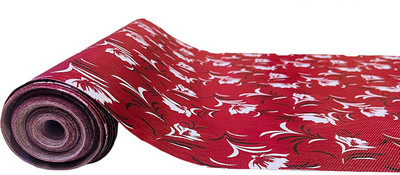 DG ELPUS Rectangular Pack of 1 Table Placemat(Red, PVC)
