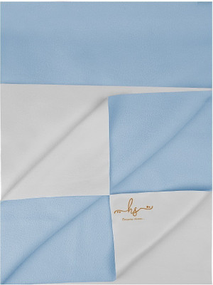 HS DESIGNING DREAMS Cotton Baby Bed Protecting Mat(Sku Blue, Small)