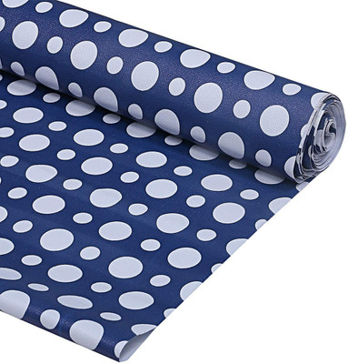 Home Ark Rectangular Pack of 1 Table Placemat(Blue, PVC)