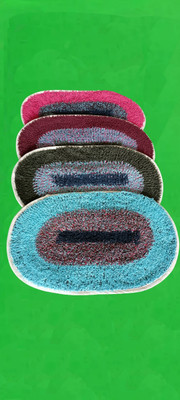 SKTRADING Cotton Door Mat(Multicolour, Medium)
