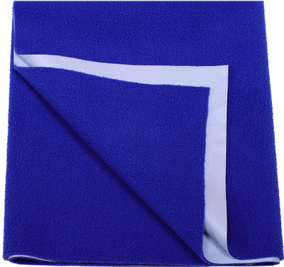 CheckMe Cotton Baby Bed Protecting Mat(Royal Blue, Extra Large)