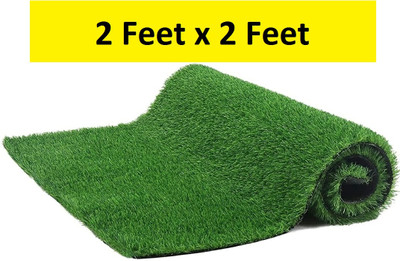 Flipkart SmartBuy Green Polypropylene Carpet(60 cm,  X 60 cm, Rectangle)