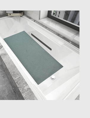 GreenLife PVC (Polyvinyl Chloride) Floor Mat(ANTI SKID MAT, SWIMMING POOL ,SHOWER MAT, 2 FEETX 4 FEET GREY, Medium)