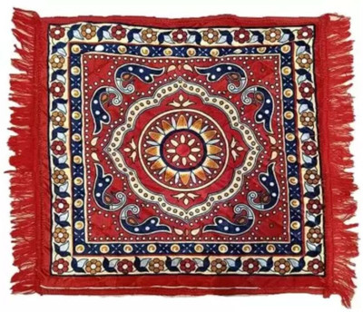 Velvet Door Mat(Red, Large)