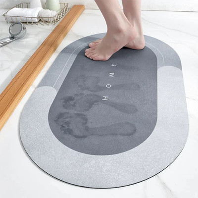 Microfiber Bathroom Mat(Multi, Free)