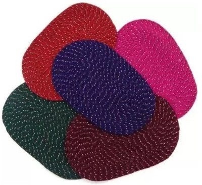 Cotton Door Mat(Multicolor, Medium)