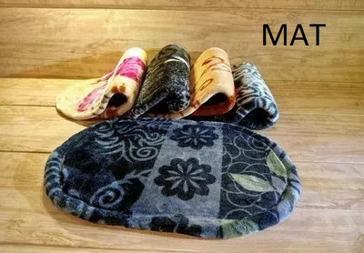 Velvet Floor Mat(Multicolor, Assorted Mat, Medium)