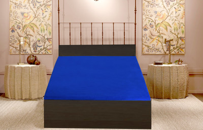 smilykid Cotton Baby Bed Protecting Mat(Navy Blue, Extra Large)