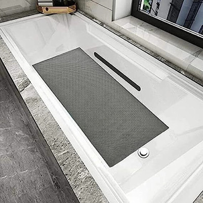 VSTUCART Rubber Floor Mat(Grey, Medium)