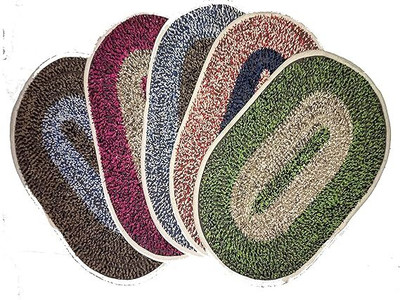 FOYRO Cotton Door Mat(MULTI, Small)