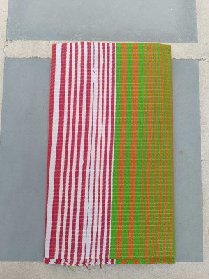 CHIKU CHERRY PP (Polypropylene) Chatai Mat(Multicolor, Free)