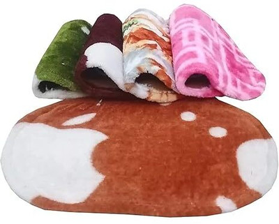 Velvet Door Mat(Assorted Mat, Multicolor, Medium)