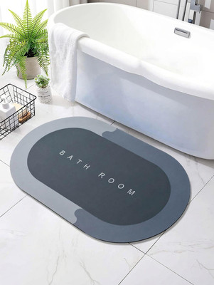 DEPOFF Rubber Bathroom Mat(Multicolor, Large)