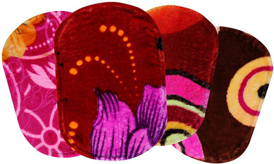 Velvet Door Mat(Red Velvet Mat, Assorted, Medium)