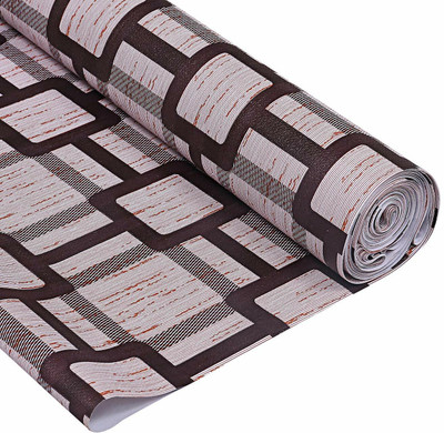 DG ELPUS Rectangular Pack of 1 Table Placemat(Brown, PVC)