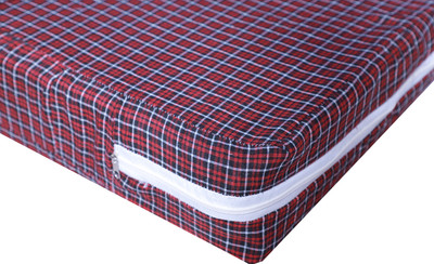 Matty Zippered Single Size Breathable Mattress Cover(Multicolor)