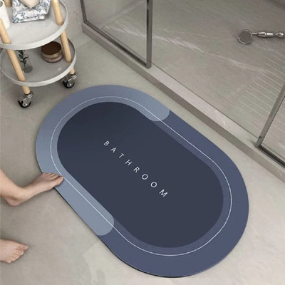 WEMOL Rubber Bathroom Mat(Multicolor, Medium)