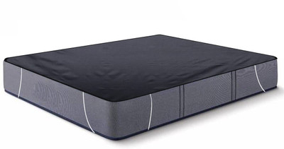 golden leaf 200 TC Polyester Double Solid Fitted (Elastic) Bedsheet(Pack of 1, Black)