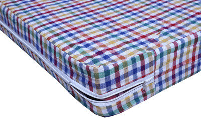 PARTH TRADERS Zippered Queen Size Breathable Mattress Cover(Multicolor)