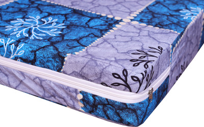 Kupamat Zippered Single Size Breathable Mattress Cover(Multicolor)