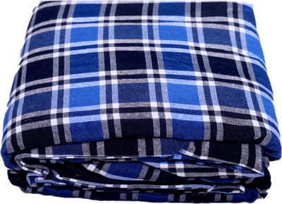 KS ENTERPRISES Zippered King Size Mattress Cover(Blue)