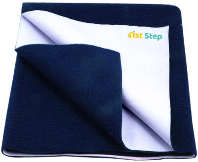 1st Step Cotton Baby Bed Protecting Mat(Blue, Extra Large)