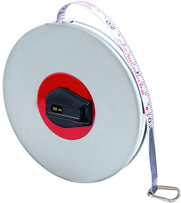 XTOOLS Grey Magic Fibreglass Measuring Tape |Unbreakable ABS Case | 15m| 50FT Steel End Measurement Tape(15 m)