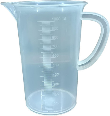 E&E Measuring Jug Moulded in Polypropylene Measuring Cup (1000 ml) with Handle Measuring Cup(1000 ml)