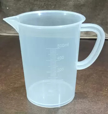 Health Track Measuring Jar 500 ml With Handle Measuring Cup(500 ml)