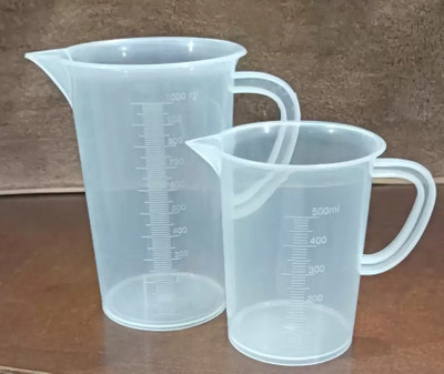 E&E Measuring Jug 1000 ml and 500 ml Combo Measuring Cup Set(1500 ml)