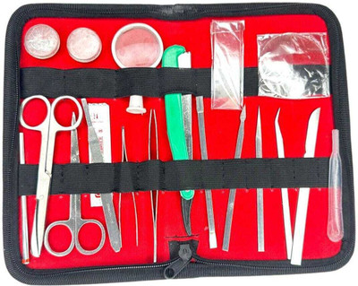 mediwave 17 Pcs. Re-Usable Surgical Tool Kit Utility Forceps