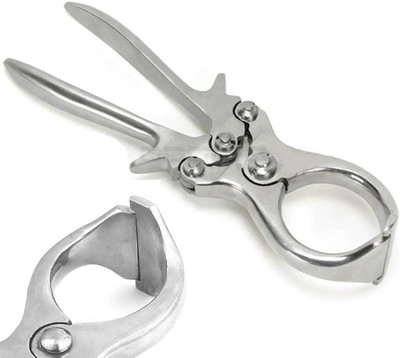 mediwave Burdizzo Castrator 9 Inch Veterinary instruments Stainless Castration Clamp Utility Forceps