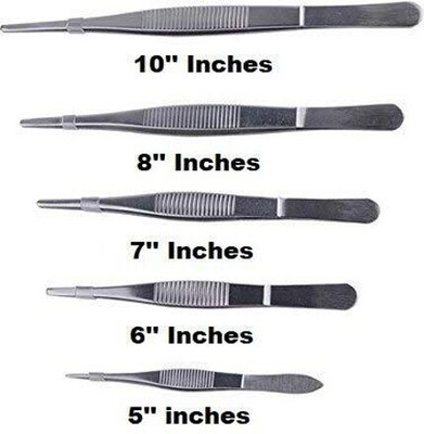 mediwave Dissecting Forceps Plain Set Of 5 Piece Utility Forceps