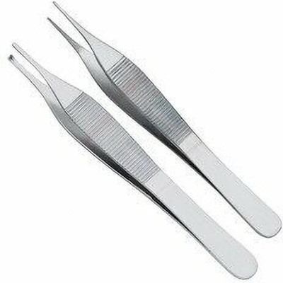 mediwave Adson Dissecting Toothed And Non Toothed Forceps 6 Inch Set of 2 Pcs Utility Forceps
