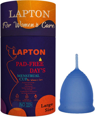 LAPTON Large Reusable Menstrual Cup(Pack of 1)