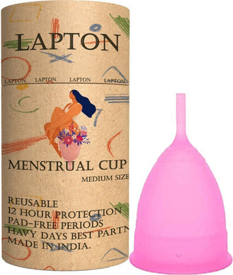 LAPTON Medium Reusable Menstrual Cup(Pack of 1)