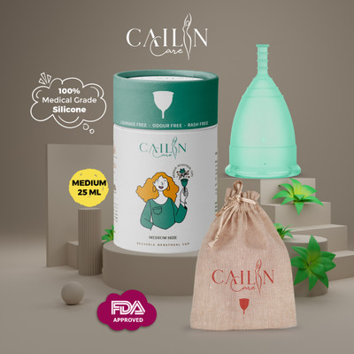 Cailin Care Medium Reusable Menstrual Cup(Pack of 1)