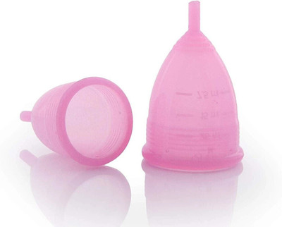 LAPTON Medium Reusable Menstrual Cup(Pack of 2)