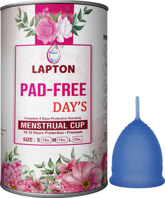 LAPTON Medium Reusable Menstrual Cup(Pack of 1)